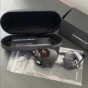 Porsche Designer Black Sunglasses